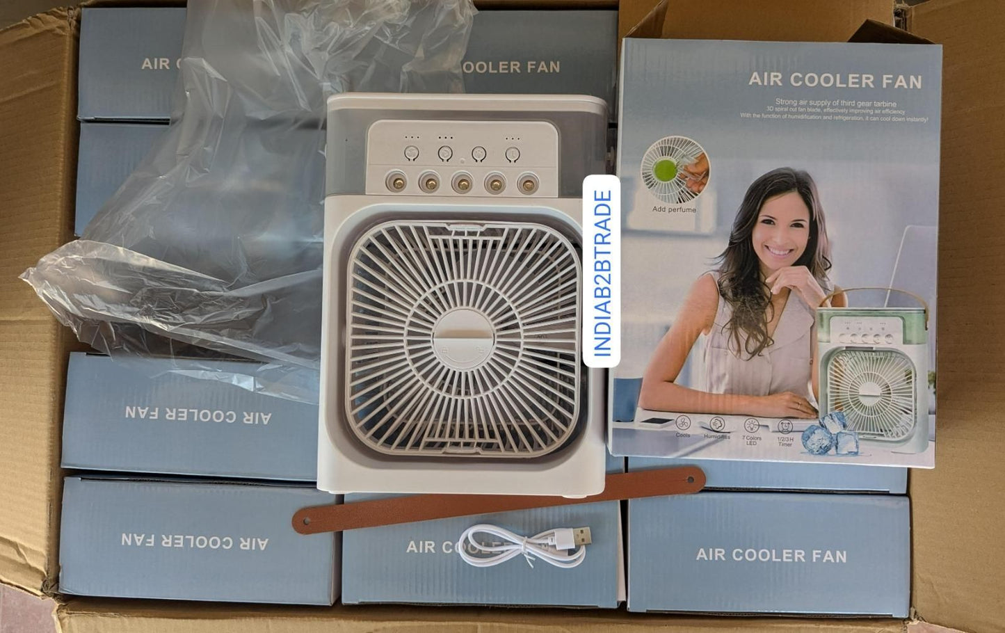 Chill Anywhere! ❄️ Portable Air Cooler Fan
